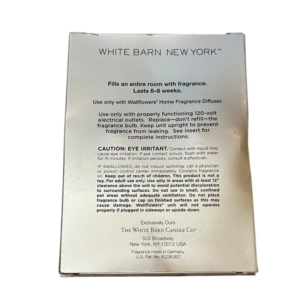 The White Barn Candle Co Wallflowers Juicy Nectarine Fragrance Bulbs 2 Pk B&BW